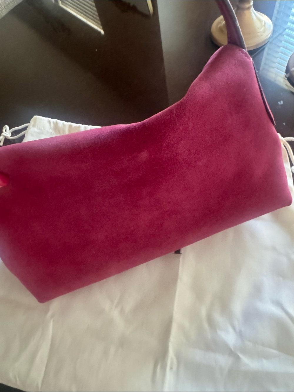 Coach suede Chelsea bag new never used no tag - Picture 3 of 4